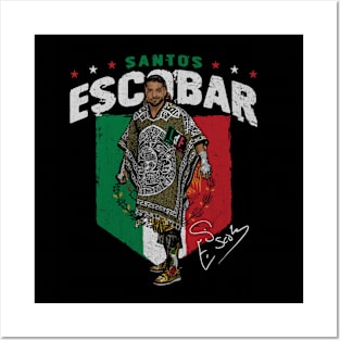 Santos Escobar Flag Posters and Art